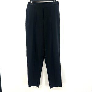 Athleta Black Lightweight Pleated Nylon Pants Women's Size Medium